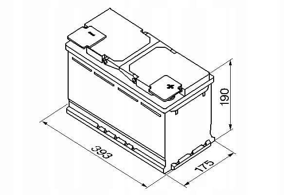 Batería de Coche 12V 110Ah 920A P Enrg usado 3