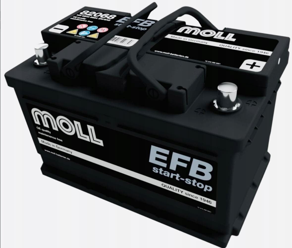 Batería Moll Efb 68 Ah/660 A Start-Stop 82068 nuevo