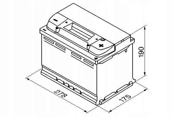 Batería 70Ah/650A Start Stop Efb P Enrg usado 4