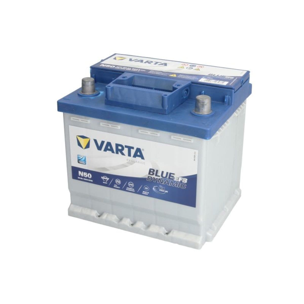 Batería Varta 12V 50Ah 550A L VA550500055 nuevo