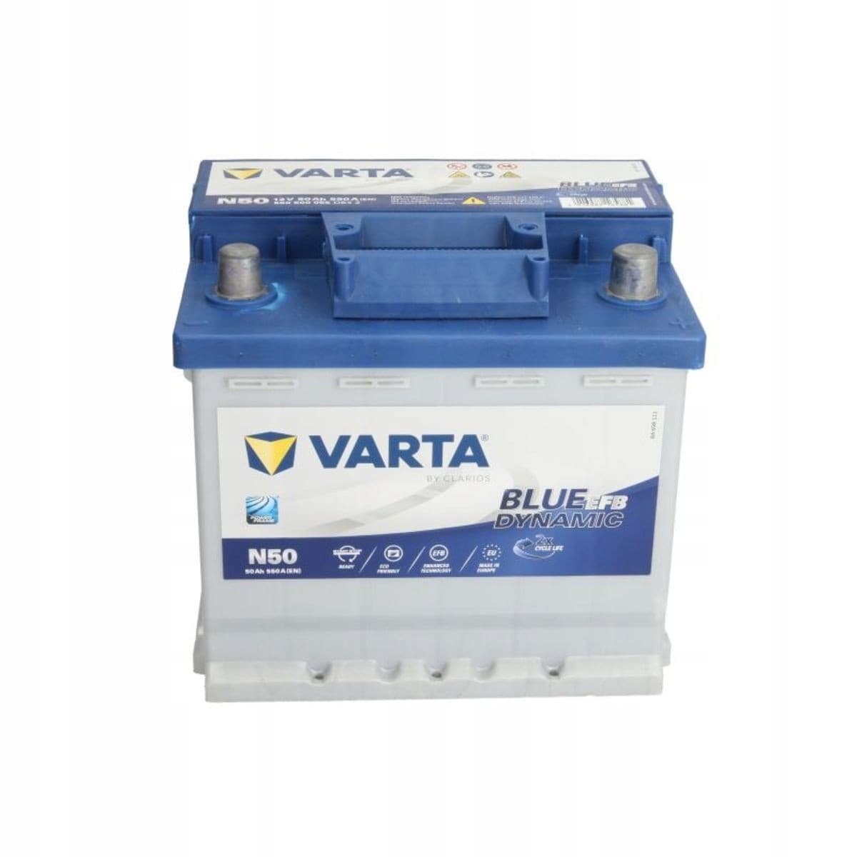 Batería Varta 12V 50Ah 550A L VA550500055 nuevo 3