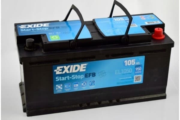 Batería Exide EL1050 usado 5