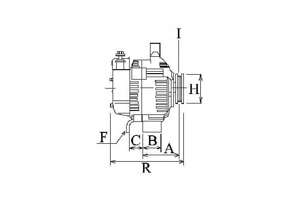 Alternador HC-Cargo F032112765 usado 2