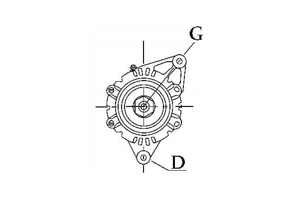 Alternador HC-Cargo F032112765 usado 4