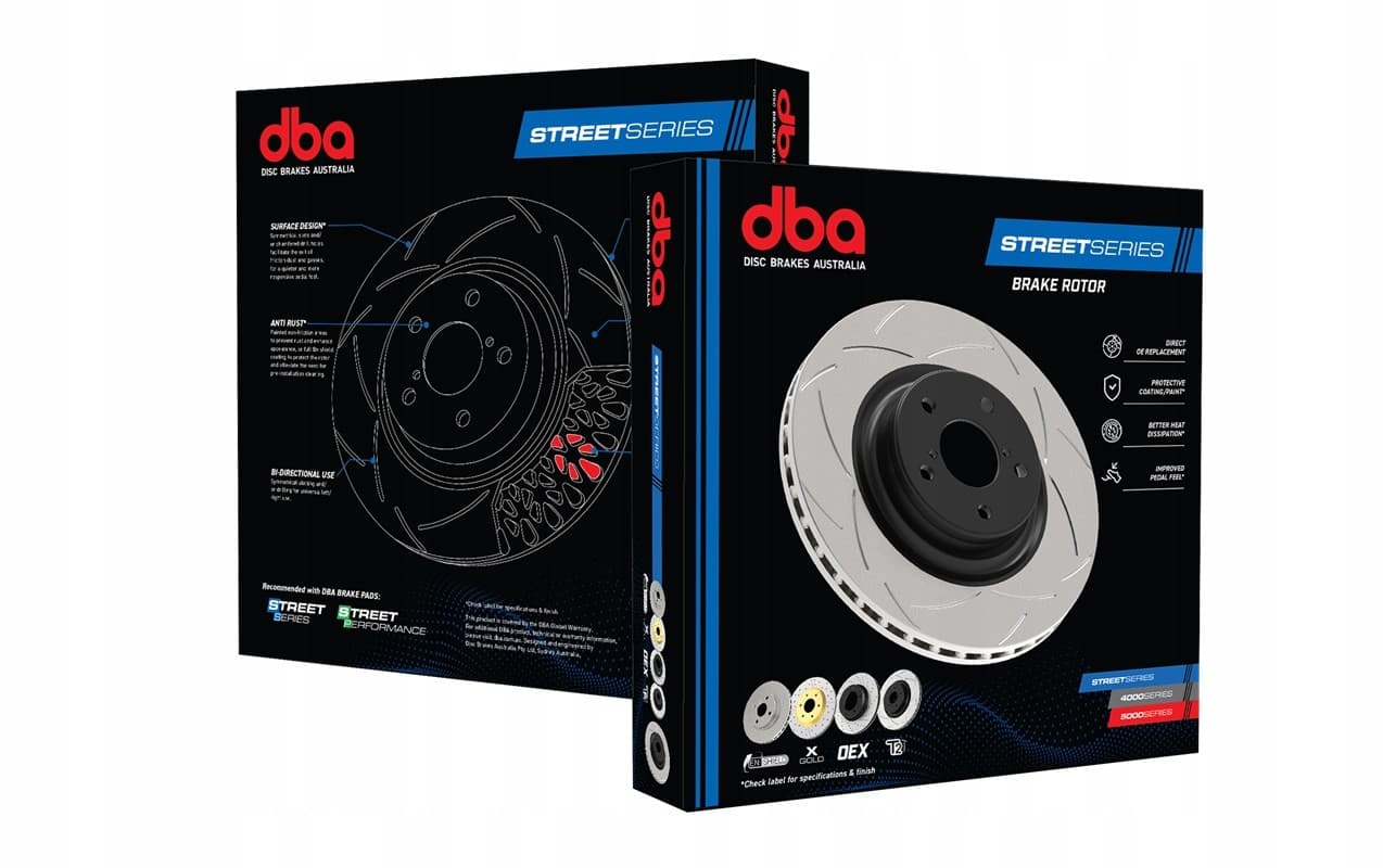 Disco de freno Dba Australia DBA2830S delantero nuevo 2