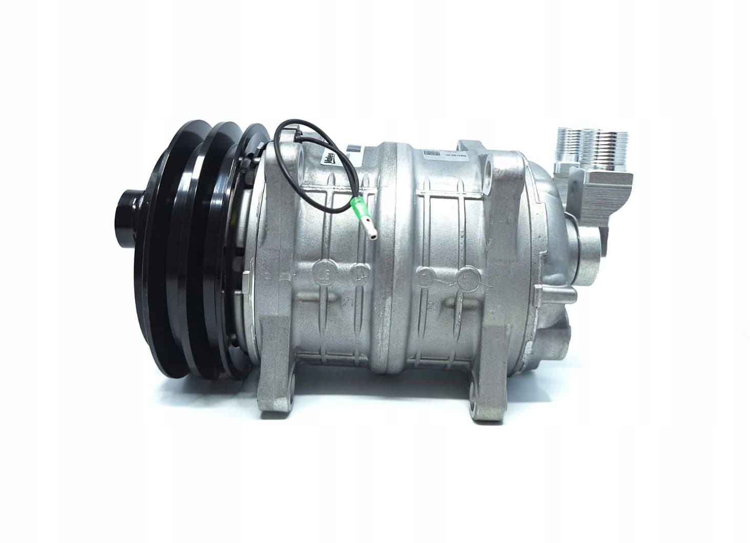 Compresor Seltec Valeo TM15 12V 2A angular 3/4x7/8 nuevo 2