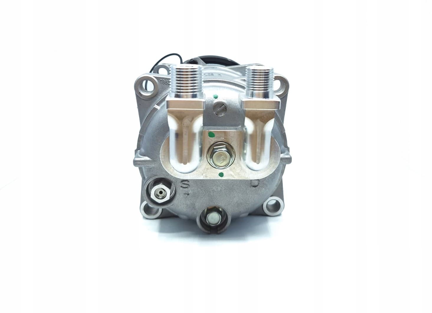Compresor Seltec Valeo TM15 12V 2A angular 3/4x7/8 nuevo 5