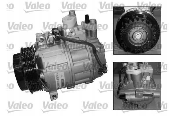 Compresor de aire acondicionado Valeo 813157 nuevo 6