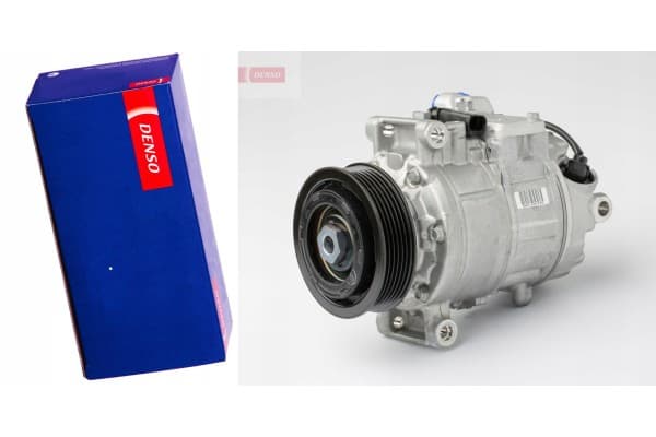 Compresor de aire acondicionado Denso DCP32071 usado 9