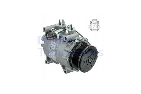Compresor de aire acondicionado Delphi CS20492 usado 5