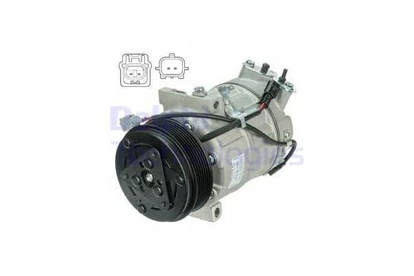 Compresor de aire acondicionado Delphi CS20477 usado 2