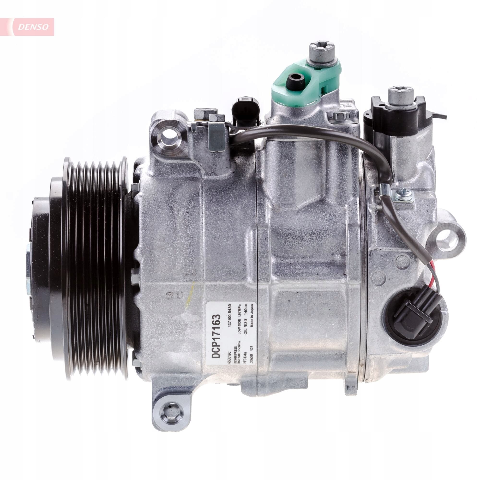 Compresor de aire acondicionado Denso DCP17163 nuevo 3