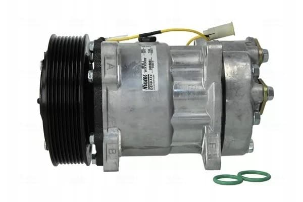 Compresor de aire acondicionado Nissens 89411 usado 8