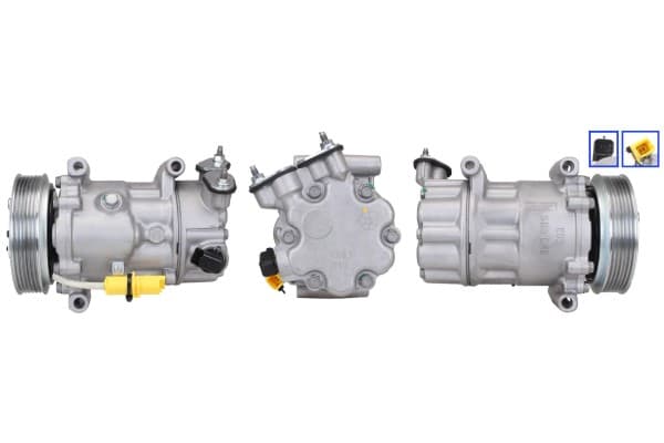 Compresor de aire acondicionado Lucas ACP469 usado 2