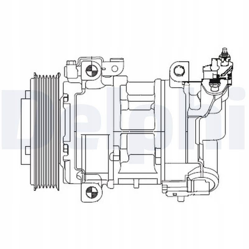 Compresor Delphi CS20325 para aire acondicionado nuevo