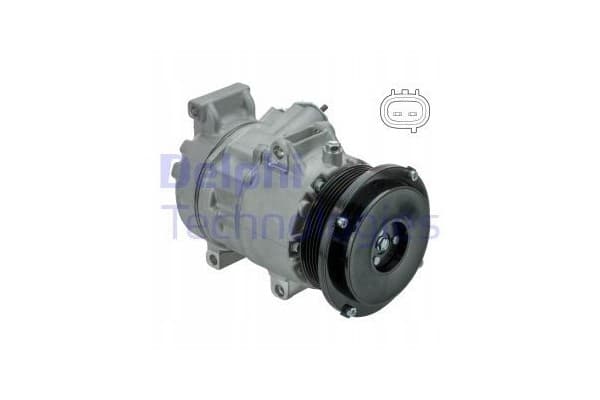 Compresor de aire acondicionado Delphi CS20496 usado 2