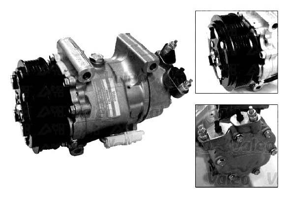 Compresor de Aire Acondicionado Valeo VAL813189 nuevo 2