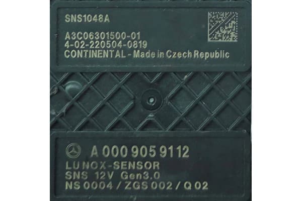 Sensor NOx A0009059112 para Mercedes usado 2