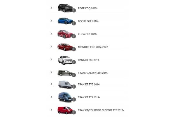 Inyector de combustible Ford OE diésel europeo usado 4
