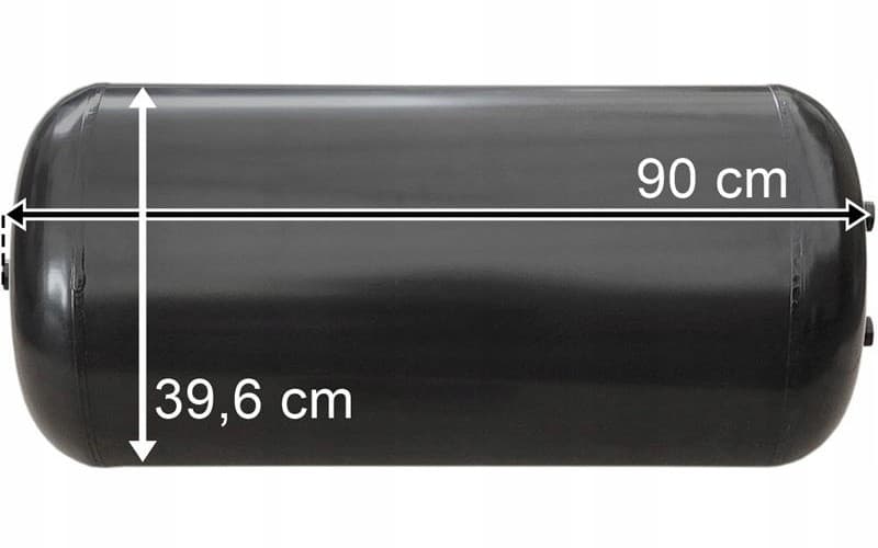 Depósito de aire Lamiro 100 l 396x900 mm 12,5 bar nuevo 3