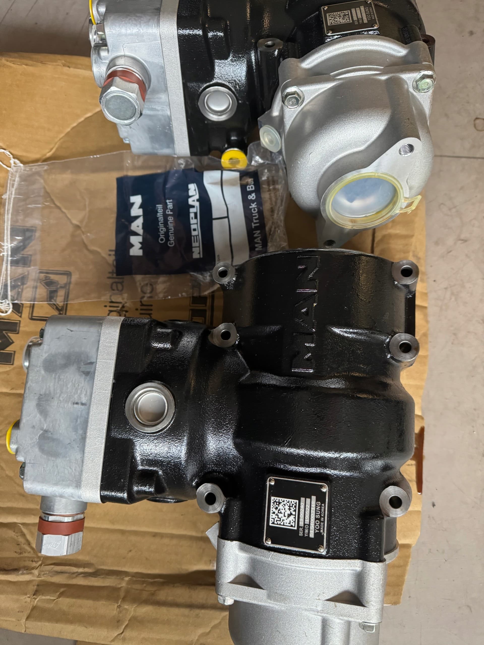 Compresor Man Tgx Tgs Euro 6 D1556 LF 51.54000-7148 nuevo 3