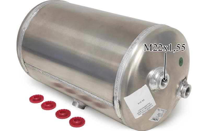 20L Air Tank 495x246mm 10 Bar Aluminum nuevo