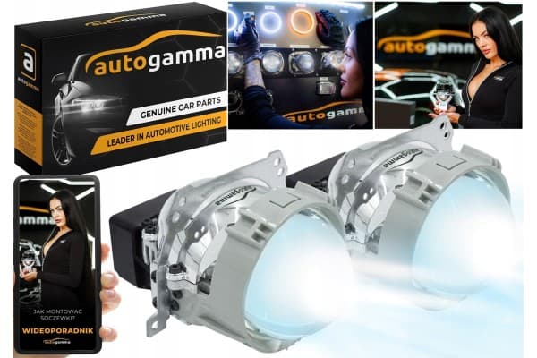 Lentes Proyectores Bi-LED 2.5 Otto Gris usado 8