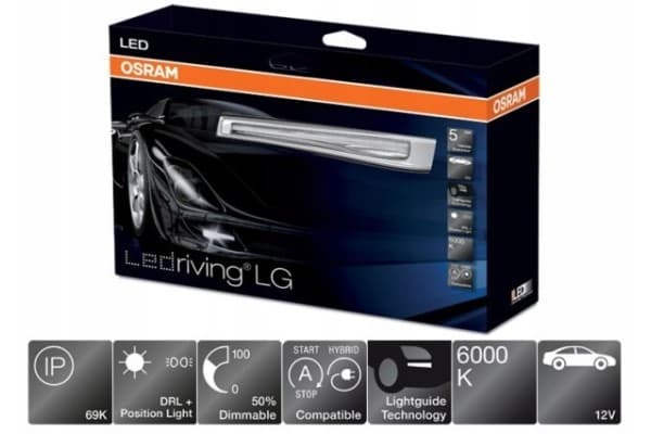 Kit de Luz Diurna Osram LEDDRL102 usado 3