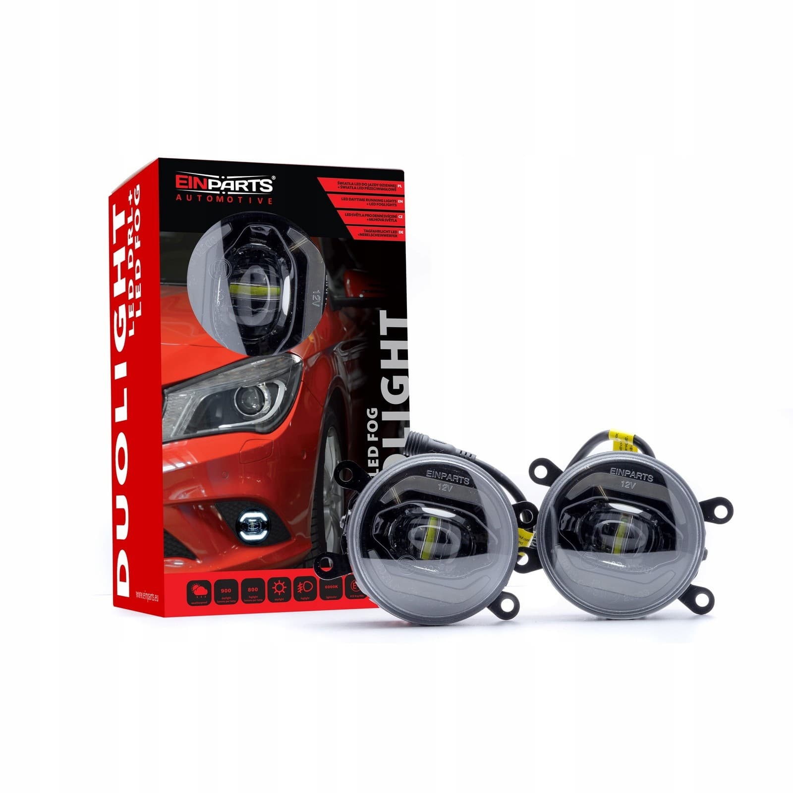 Faros antiniebla con luz diurna EinParts Automotive DL38 nuevo