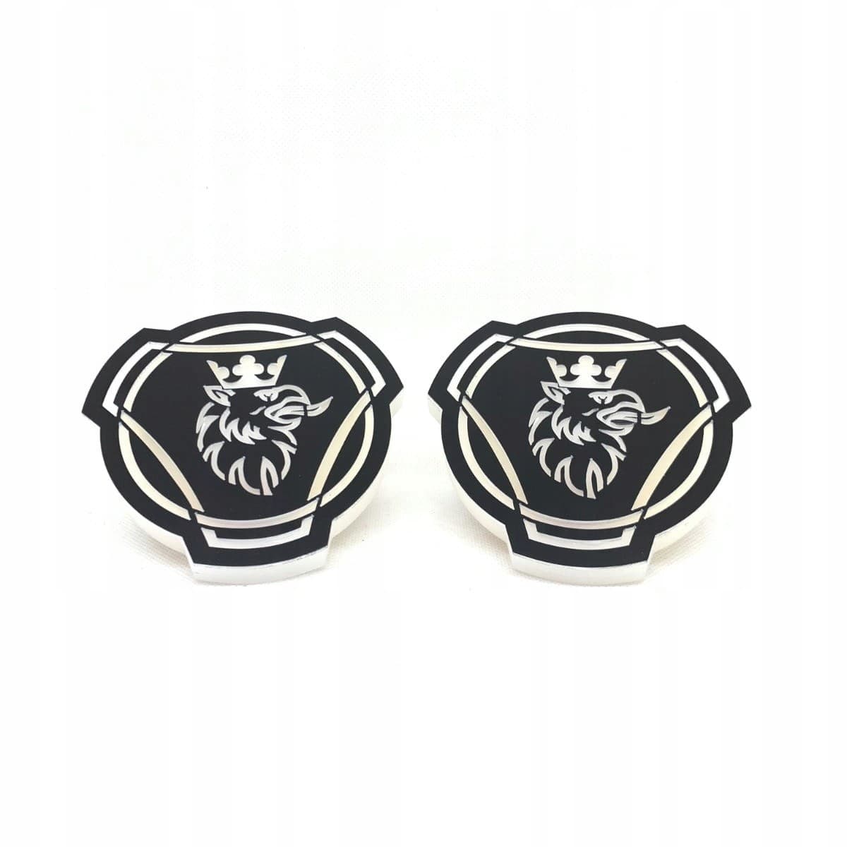 Logos Iluminados LED Cuello Negro 24V Scania (Par) nuevo