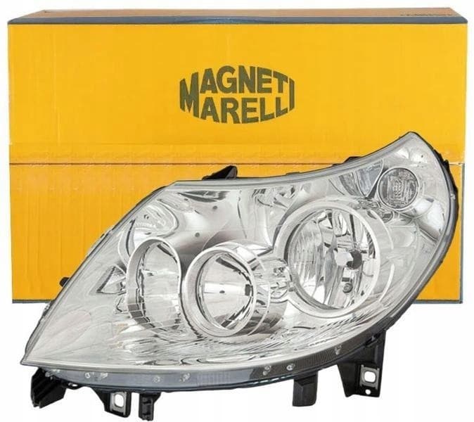 Faro derecho halógeno Magneti Marelli con bombillas nuevo 7