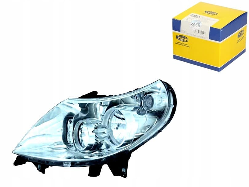 Faro derecho halógeno Magneti Marelli con bombillas nuevo 11
