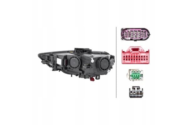 Faro Hella 1EL 010 740-321 para Audi A3 usado 2