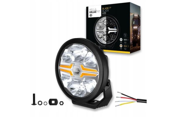 Faro de largo alcance Hella 1FJ 357 198-071 usado 2