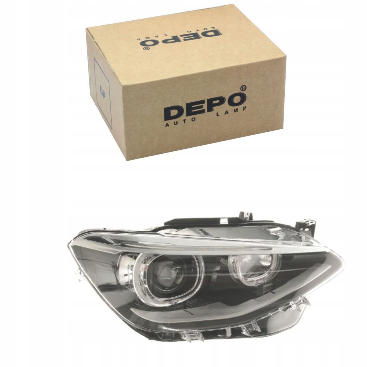 Faro delantero derecho BMW 1 F20 11-15 D1S LED nuevo 7