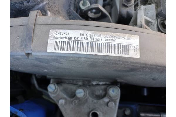 Motor completo Asy 1.9 47 kW con 150,000 km usado 2
