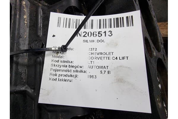 Motor Chevrolet Corvette 1993 usado 9