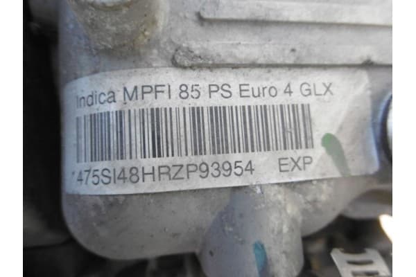 Motor de gasolina 1.4 8V para Tata Indica V1 V2 usado 6