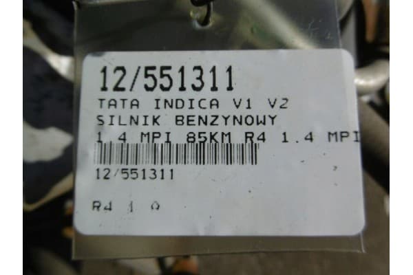 Motor de gasolina 1.4 8V para Tata Indica V1 V2 usado 7