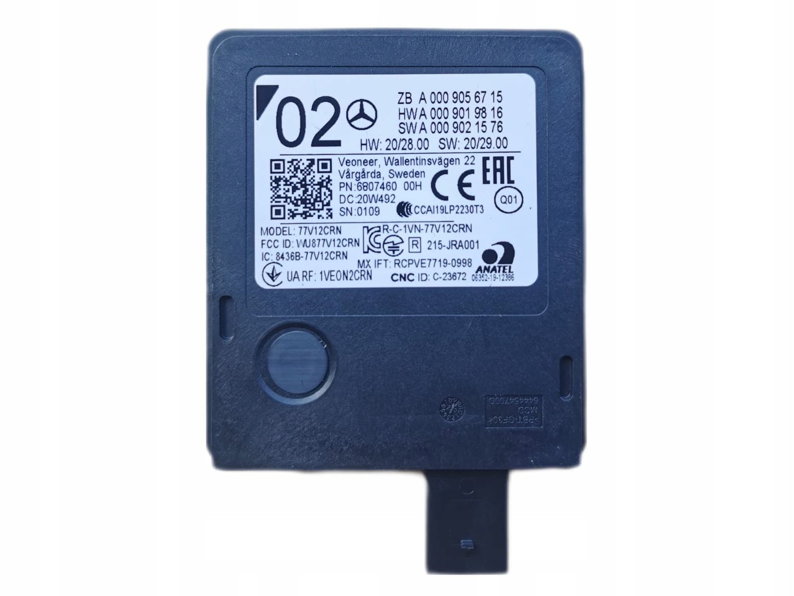 Sensor de Radar Original Mercedes Eqe X294 V295 nuevo 7
