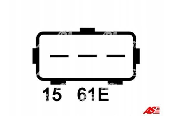 Alternador As-Pl A3201 usado 6