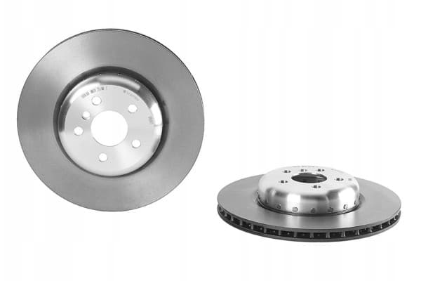 Disco de freno Brembo 09.D096.13 trasero usado 2