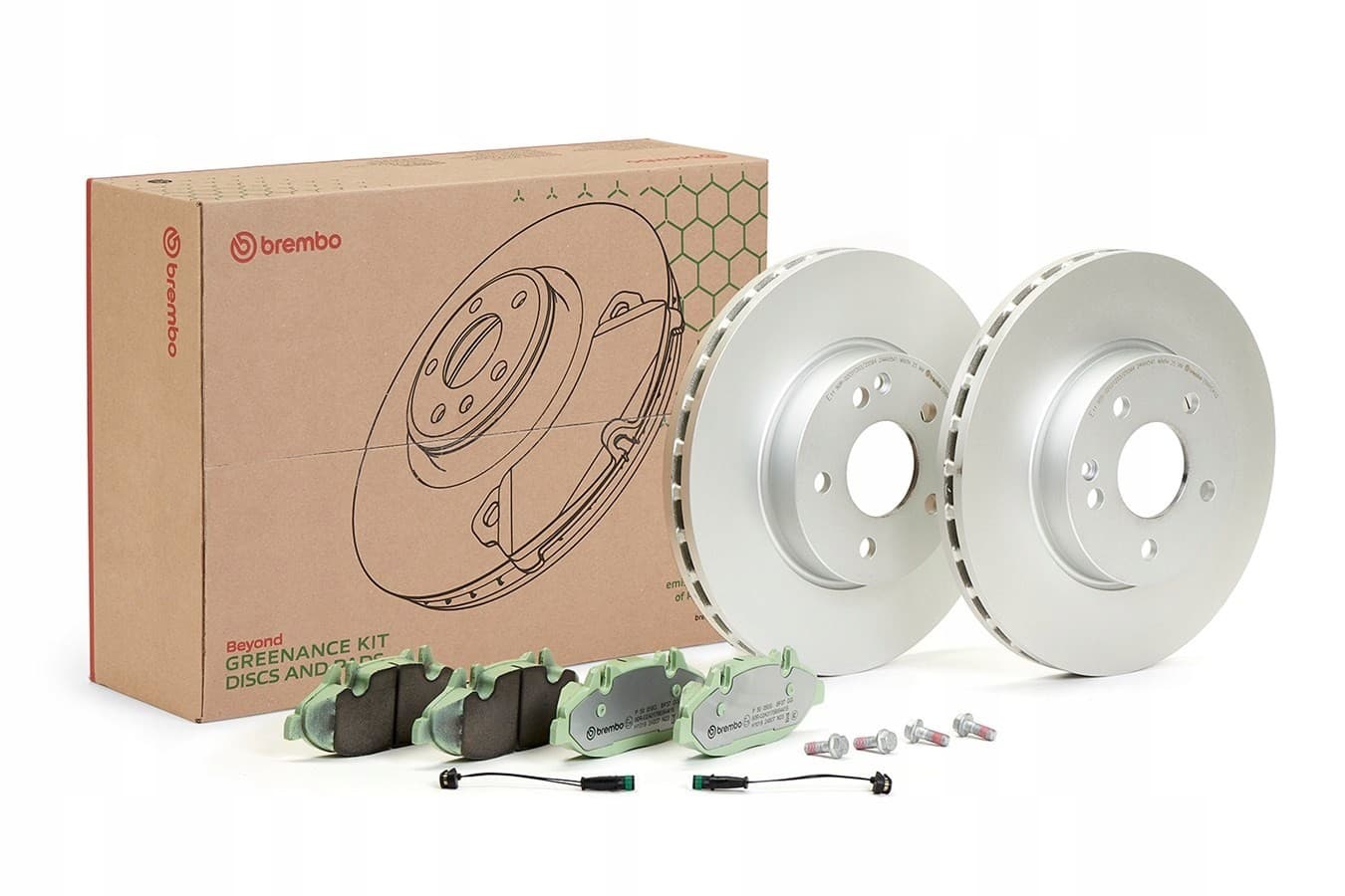 Juego de frenos de disco Brembo KT 10 030 nuevo 3