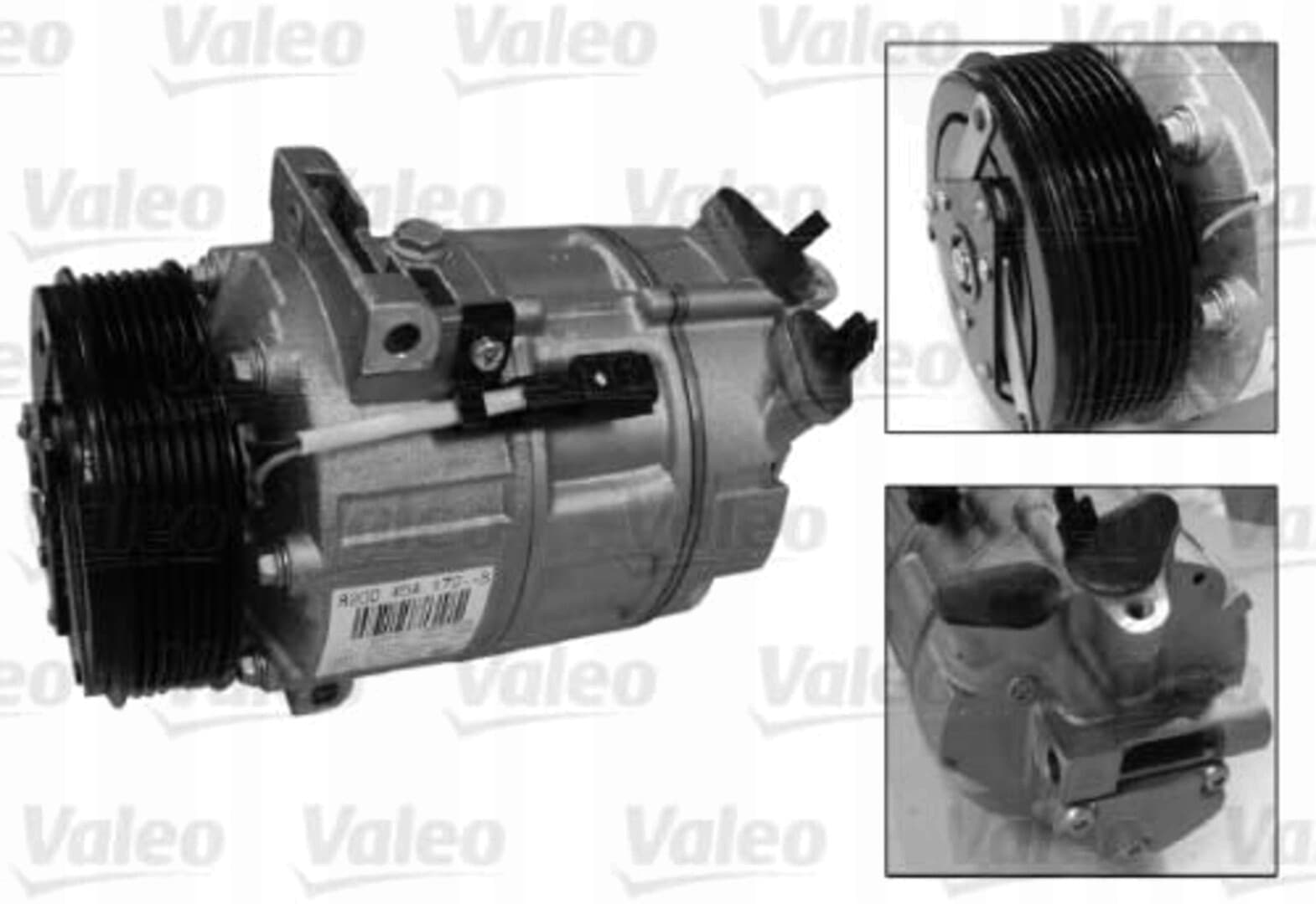 Compresor de aire acondicionado Valeo 813144 usado 2