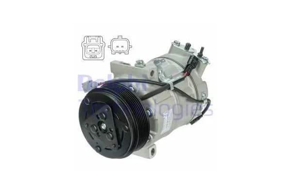 Compresor de aire acondicionado Delphi CS20477 nuevo 2