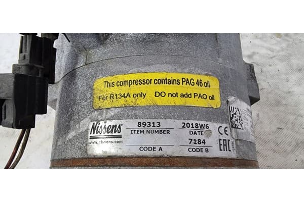 Compresor de aire acondicionado Nissens 89313 nuevo 6