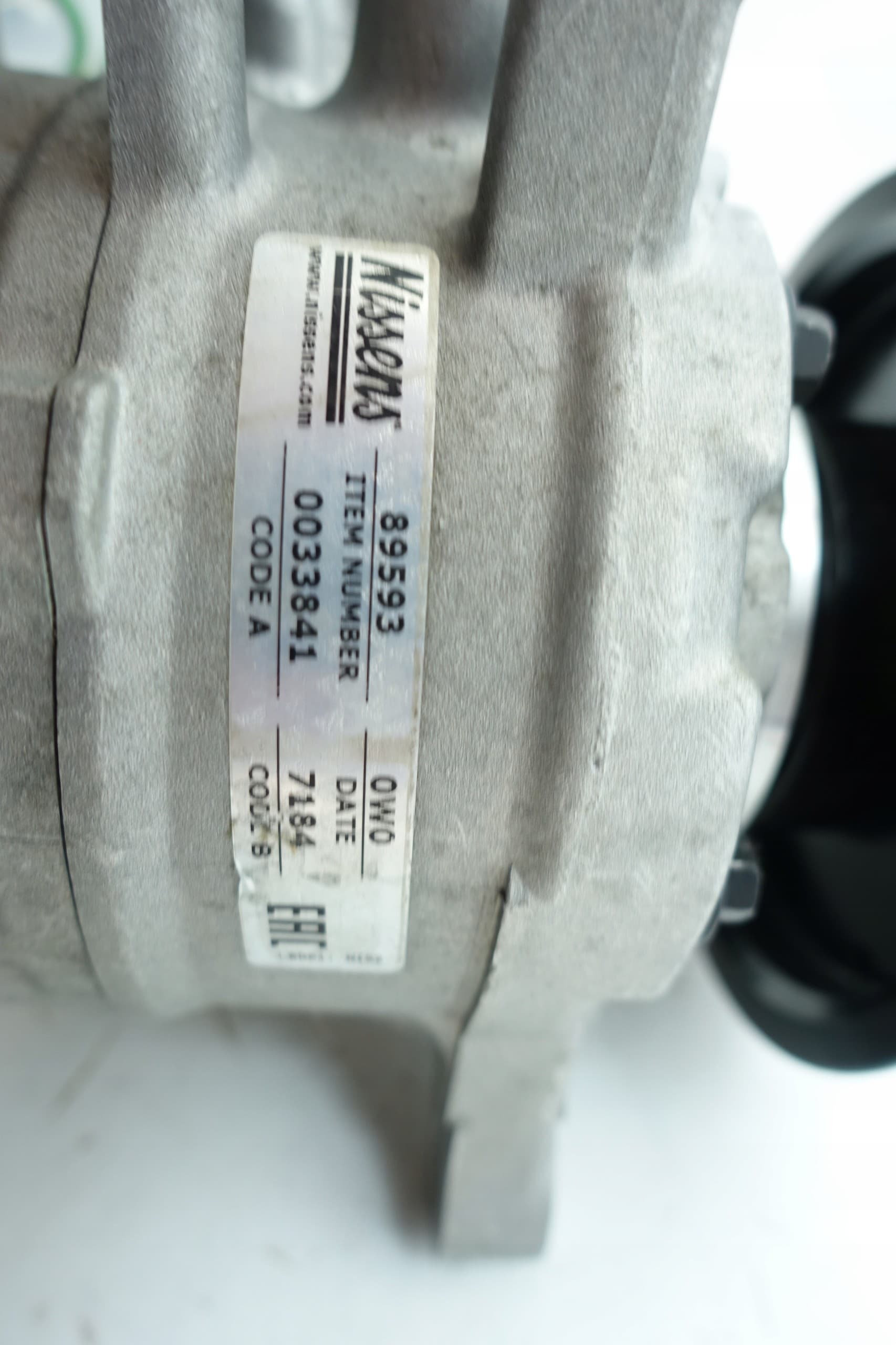 Compresor de aire acondicionado Nissens 89593 para BMW usado 6