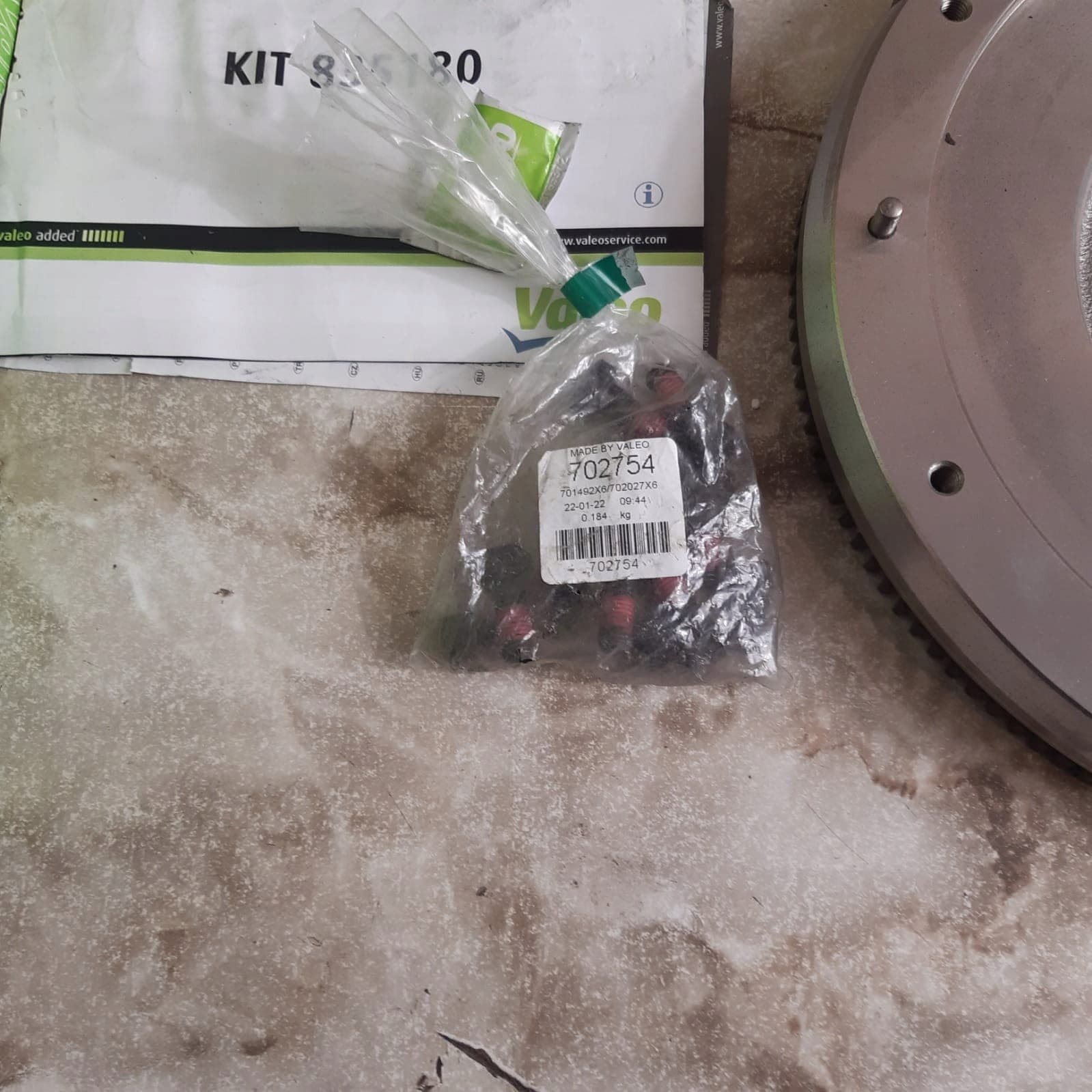 Kit de Conversión de Embrague Valeo 835180 nuevo 7