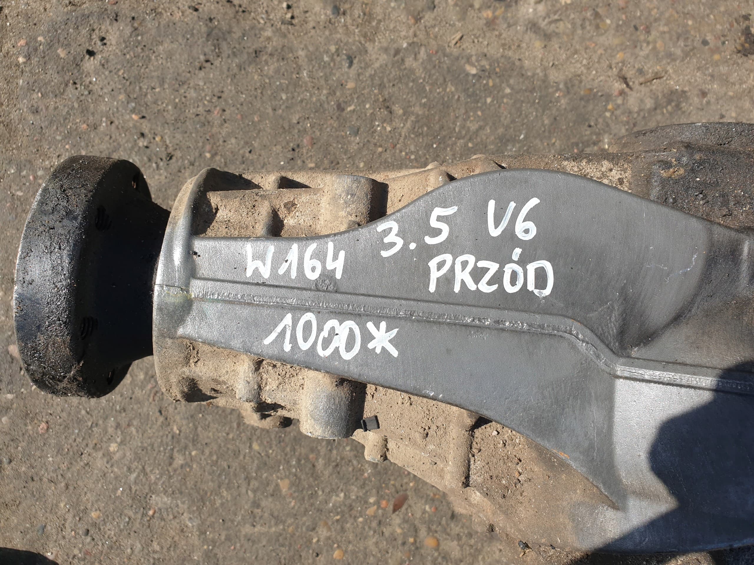 Puente Diferencial Delantero Mercedes-Benz ML W164 3.5 V6 usado 6