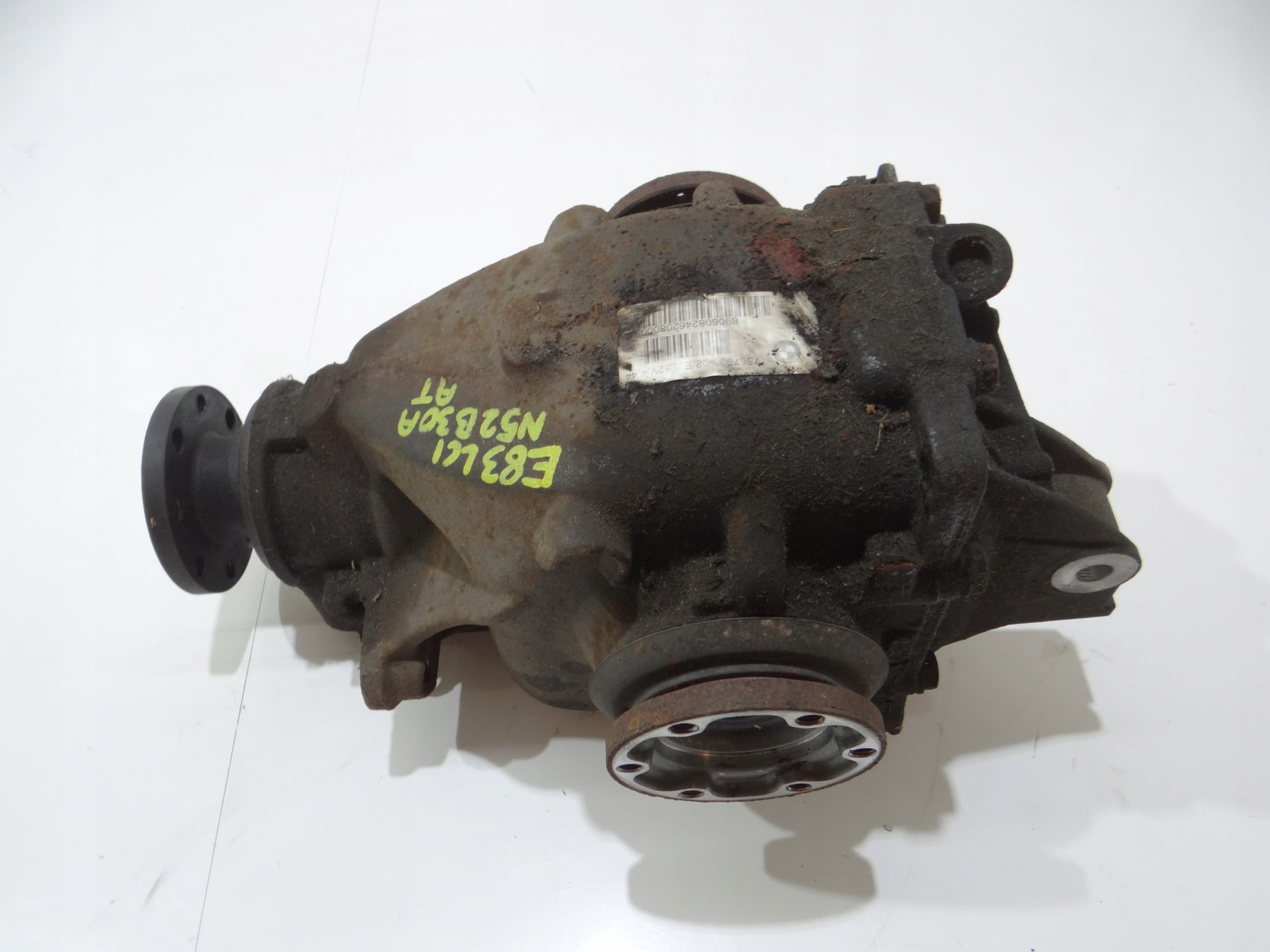 Puente diferencial automático BMW X3 E83 Lci N52 7567993 4.44 usado